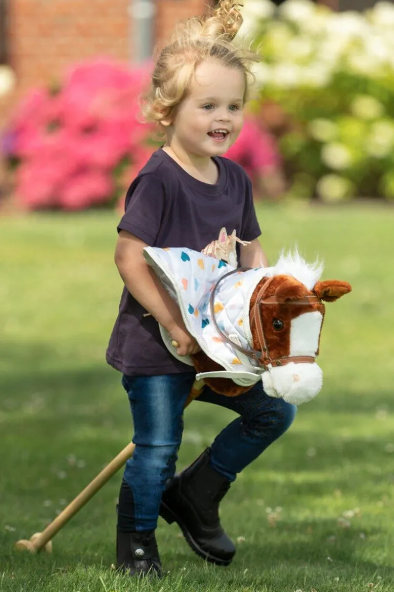 Hobby Horsing - Steckenpferd Bella, braun-weiß | Teddy Toys Kinderwelt