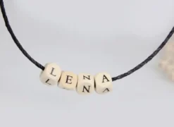 Holz Buchstabenwürfelperlen 300-teilig | Teddy Toys Kinderwelt