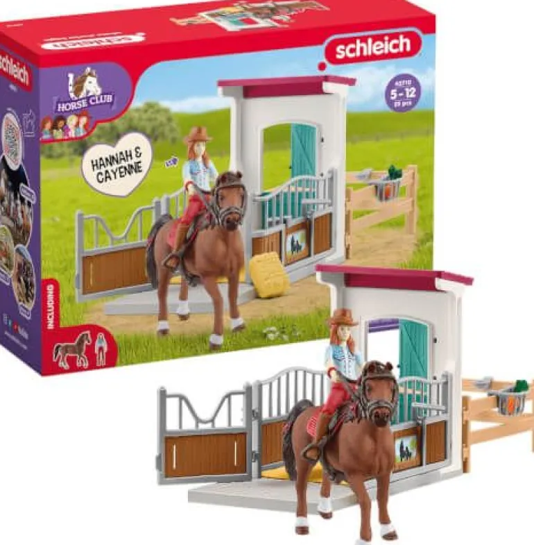 Horse Box mit Hannah & Cayenne | Teddy Toys Kinderwelt