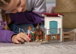 Horse Box mit Hannah & Cayenne | Teddy Toys Kinderwelt