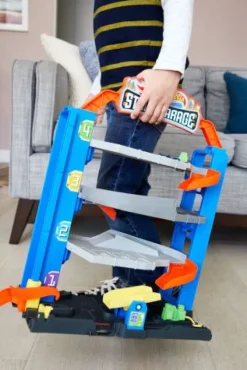 Hot Wheels® - City Stunt Garage Spielset | Teddy Toys Kinderwelt