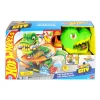 Hot Wheels City T-Rex-Feuerschlacht Spielset und Die-Cast-Spielze | Teddy Toys Kinderwelt