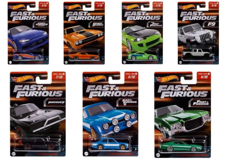 Hot Wheels® Fast & Furious Themed, sortiert | Teddy Toys Kinderwelt