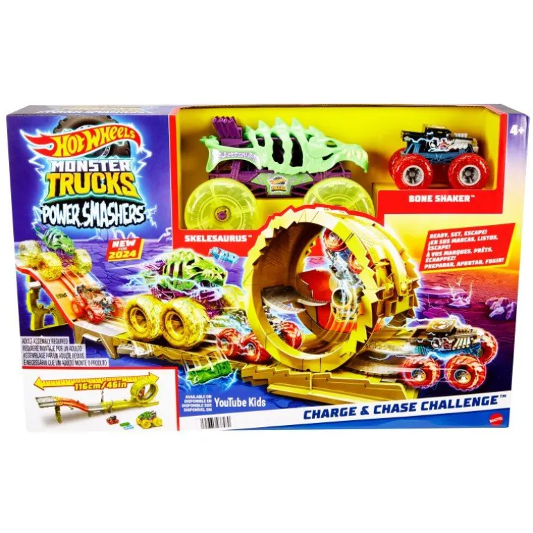 Hot Wheels Monster Trucks Power Verfolgungsjagd | Teddy Toys Kinderwelt