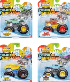 Hot Wheels® Monster Trucks - Color Shifters 1:64, sortiert | Teddy Toys Kinderwelt