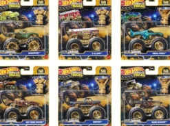 Hot Wheels Monster Trucks Trophy Champions Premium Die-Cast-Fahrz | Teddy Toys Kinderwelt