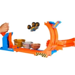 Hot Wheels Monster Trucks Loop & Flip Trophy Challenge-Spielset u | Teddy Toys Kinderwelt