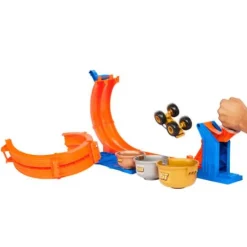 Hot Wheels Monster Trucks Loop & Flip Trophy Challenge-Spielset u | Teddy Toys Kinderwelt