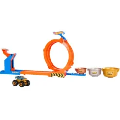 Hot Wheels Monster Trucks Loop & Flip Trophy Challenge-Spielset u | Teddy Toys Kinderwelt