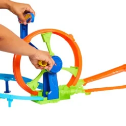 Hot Wheels Schnellstart- und Looping-Spielset mit Die-Cast-Spielz | Teddy Toys Kinderwelt
