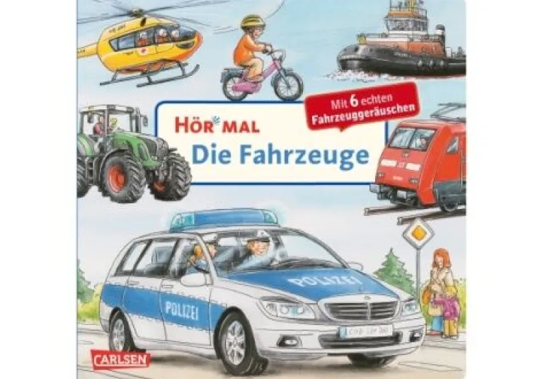 Hör mal - Fahrzeuge Soundbuch | Teddy Toys Kinderwelt