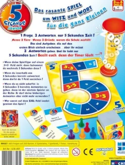 HUCH! & Friends - 5 Seconds Junior | Teddy Toys Kinderwelt