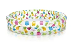 INTEX - 3 Ring Pool Pineapple 132 x 28cm | Teddy Toys Kinderwelt