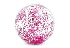 INTEX - Strandball Glitter, aufblasbar, sortiert | Aufblasbare Badeartikel | Wasserspaß | Spielzeug | Teddy Toys Kinderwelt