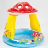 Intex BabyPool ''Mushroom'' mit Sonnenschutz, Wasserbedarf ca 45l | Teddy Toys Kinderwelt