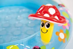 Intex BabyPool ''Mushroom'' mit Sonnenschutz, Wasserbedarf ca 45l | Teddy Toys Kinderwelt