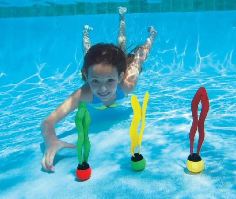 Intex DIVE Balls (Neopren), ab 6 Jahre, 3 farbig sortiert | Teddy Toys Kinderwelt