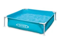 Intex FramePool Mini blau, Wasserbedarf ca. 342 l, 122x122x30cm | Teddy Toys Kinderwelt