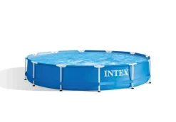 Intex-Metall Frame Pool-Set 366x76cm, inkl-pumpe-28212GN | Teddy Toys Kinderwelt