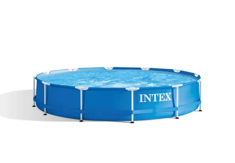 Intex-Metall Frame Pool-Set 366x76cm, inkl-pumpe-28212GN | Teddy Toys Kinderwelt
