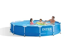 Intex-Metall Frame Pool-Set 366x76cm, inkl-pumpe-28212GN | Teddy Toys Kinderwelt