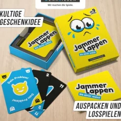 JAMMERLAPPEN® - Das dramatisch lustige Kartenspiel ''bis einer weint'' | Teddy Toys Kinderwelt