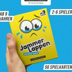 JAMMERLAPPEN® - Das dramatisch lustige Kartenspiel ''bis einer weint'' | Teddy Toys Kinderwelt