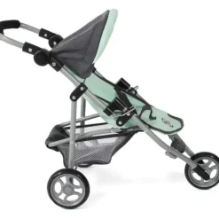 Jogging-Buggy LOLA melange anthrazit-mint | Teddy Toys Kinderwelt