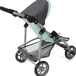 Jogging-Buggy LOLA melange anthrazit-mint | Teddy Toys Kinderwelt