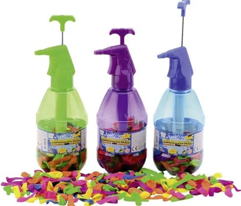 JohnToy - Aqua Fun Wasserballonpumpe mit Wasserballons | Teddy Toys Kinderwelt