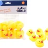 Johntoy - Happy World Badeenten, 8 Stück | Teddy Toys Kinderwelt