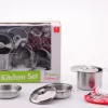 Johntoy - Home & Kitchen Stahl Topfset, Metall 8-teilig | Teddy Toys Kinderwelt