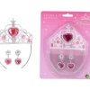 Johntoy - Princess Krone mit Ohrringen | Teddy Toys Kinderwelt