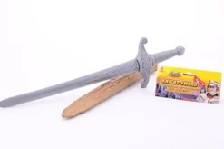 JohnToy - Schwert mit Holzscheide ca. 60 cm | Kostüme & Zubehör | Rollenspiele | Spielzeug | Teddy Toys Kinderwelt