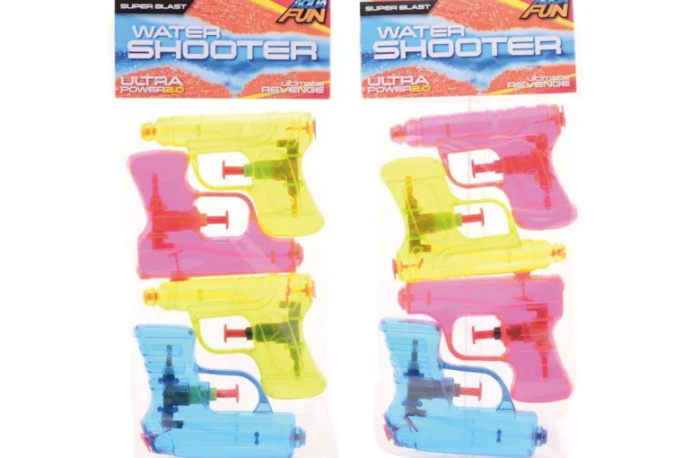 Johntoy - Wasserpistole 4-Pack Shooter | Teddy Toys Kinderwelt