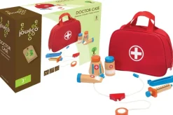 Jouéco® - Arzttasche mit Holzutensilien, 8 teilig | Teddy Toys Kinderwelt