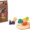Jouéco® - Schnittgemüse Holz, 14 teilig | Teddy Toys Kinderwelt