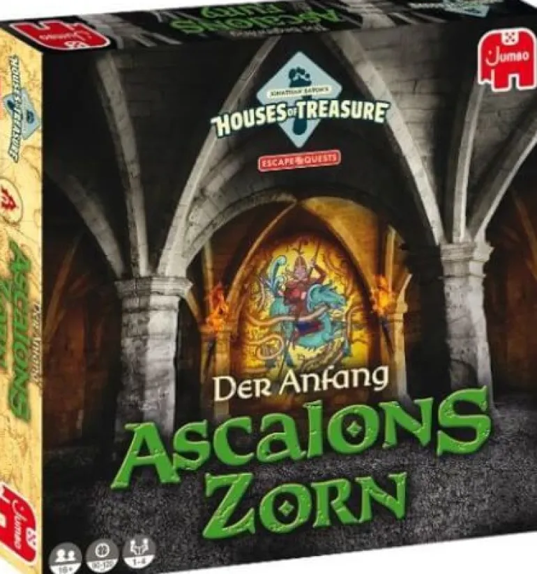 Jumbo Spiele - Escape Spiel Der Anfang Ascalons Zorn | Teddy Toys Kinderwelt
