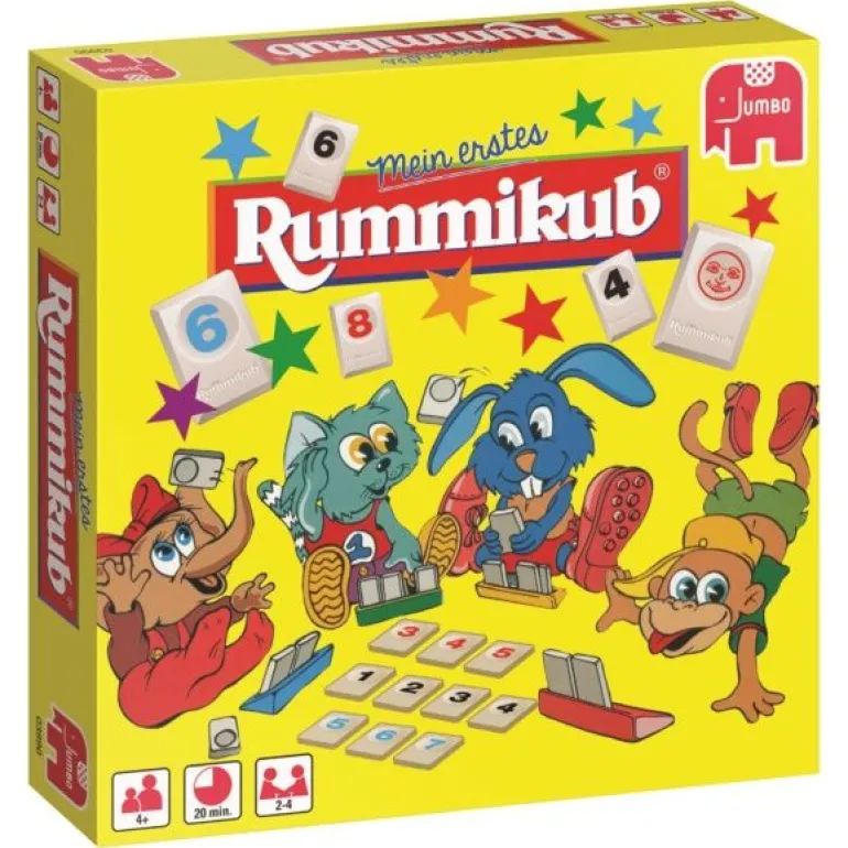 Jumbo Spiele - Original Rummikub Junior | Teddy Toys Kinderwelt