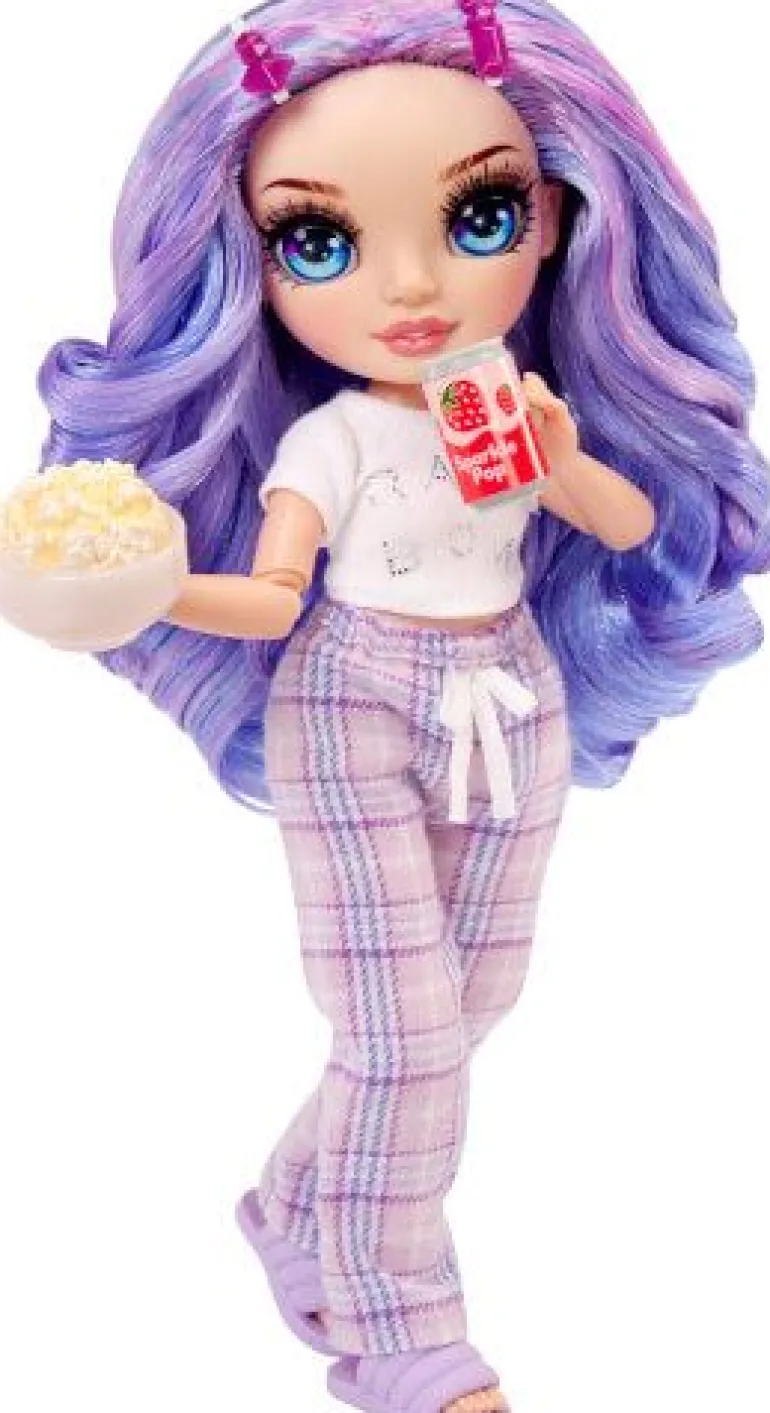 Junior High PJ Party Fashion Doll- Violet (Purple) | Teddy Toys Kinderwelt