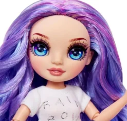 Junior High PJ Party Fashion Doll- Violet (Purple) | Teddy Toys Kinderwelt