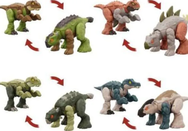 Jurassic World Fierce Changers Double Dangers Sortiment | Teddy Toys Kinderwelt