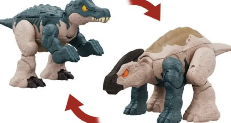 Jurassic World Fierce Changers Double Dangers Sortiment | Teddy Toys Kinderwelt