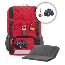 KID Rucksack-Set Monster Truck Rocky, 3-teilig | Teddy Toys Kinderwelt