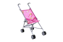 Knorrtoys - Puppenbuggy Sim Pink Litle Princess | Teddy Toys Kinderwelt