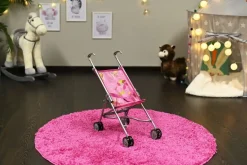 Knorrtoys - Puppenbuggy Sim Pink Litle Princess | Teddy Toys Kinderwelt