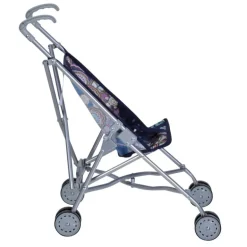 Knorrtoys - Puppenbuggy Sim blue flower | Teddy Toys Kinderwelt