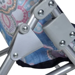 Knorrtoys - Puppenbuggy Sim blue flower | Teddy Toys Kinderwelt