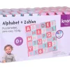 Knorrtoys - Puzzlematte Alphabet/Zahlen Rosa, 36 Teile | Teddy Toys Kinderwelt