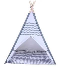 Knorrtoys - Zelt Tipi Zickzack | Teddy Toys Kinderwelt